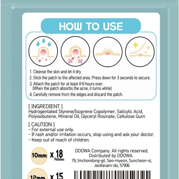 Pimple patches set of 2/ 66 pieces - Picture 2 of 2